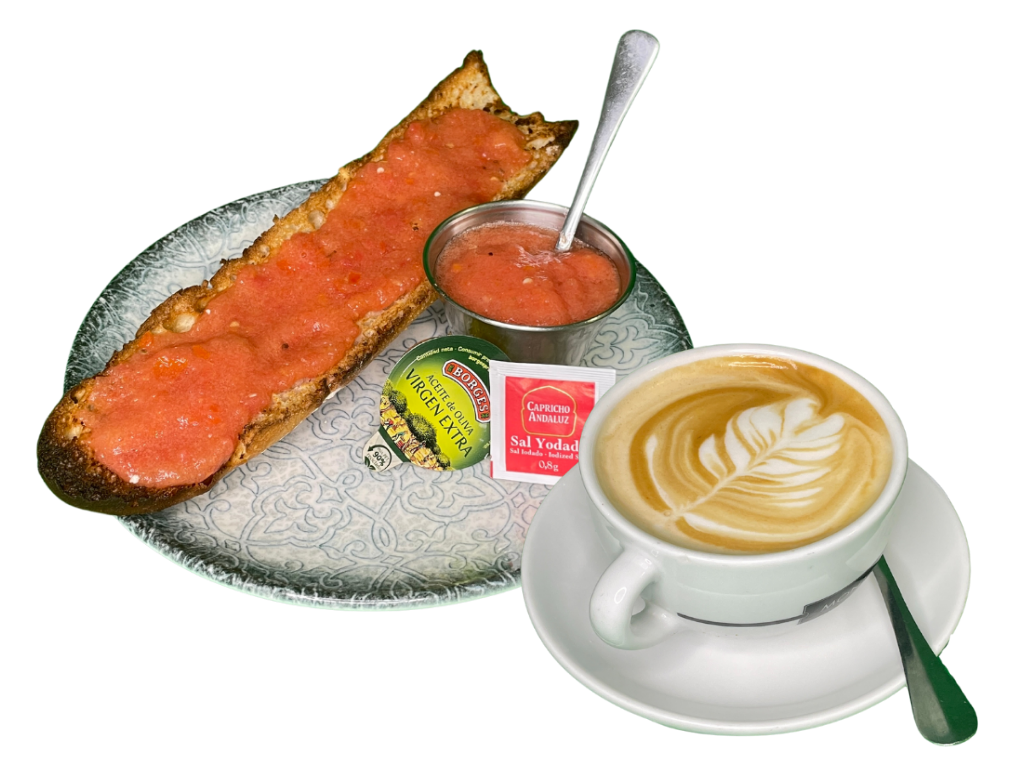 (OFERTA) Tostadas de Tomate + Café