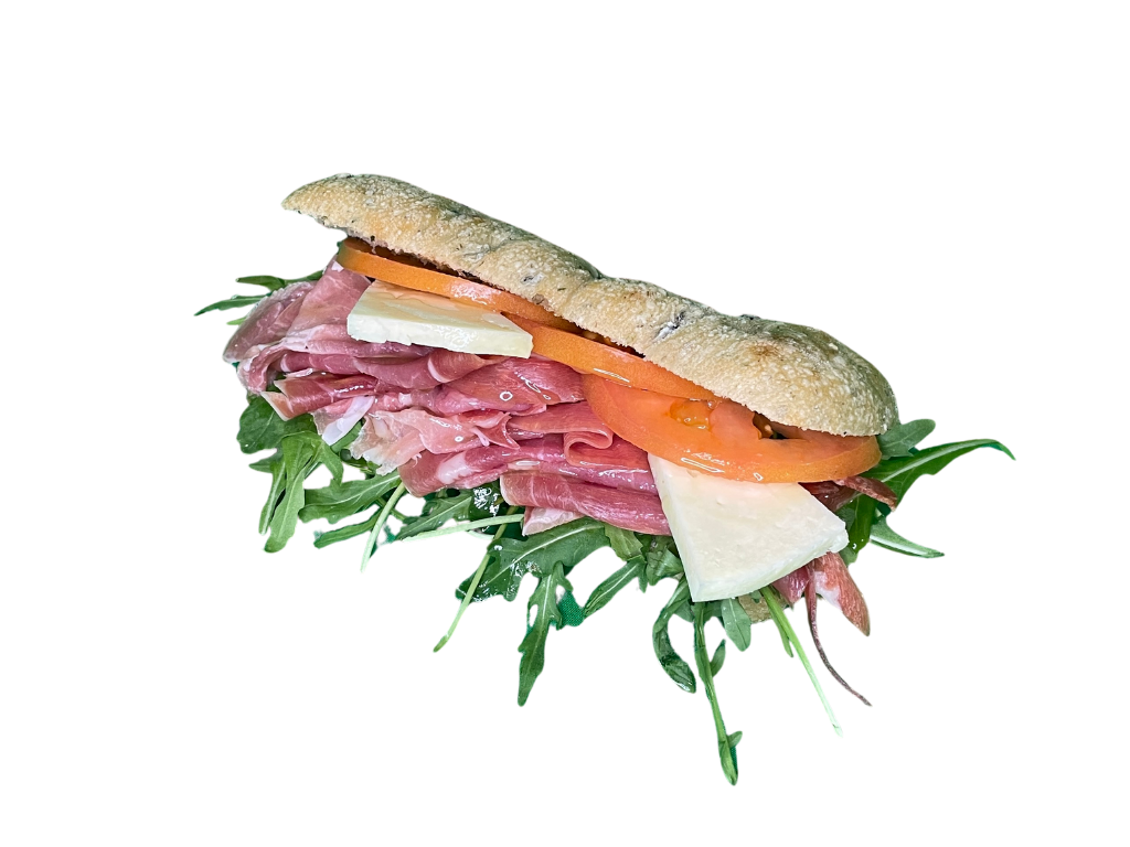 Bocadillo de Tomate y Bacon