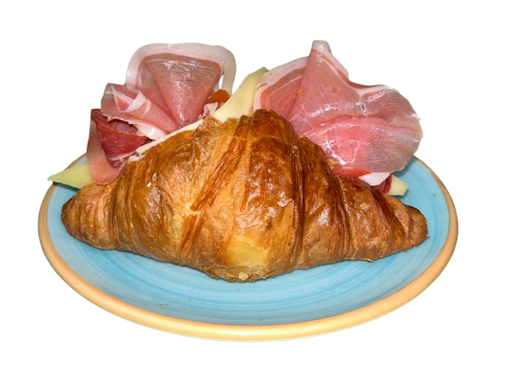 Croissant de Jamón Serrano y Queso